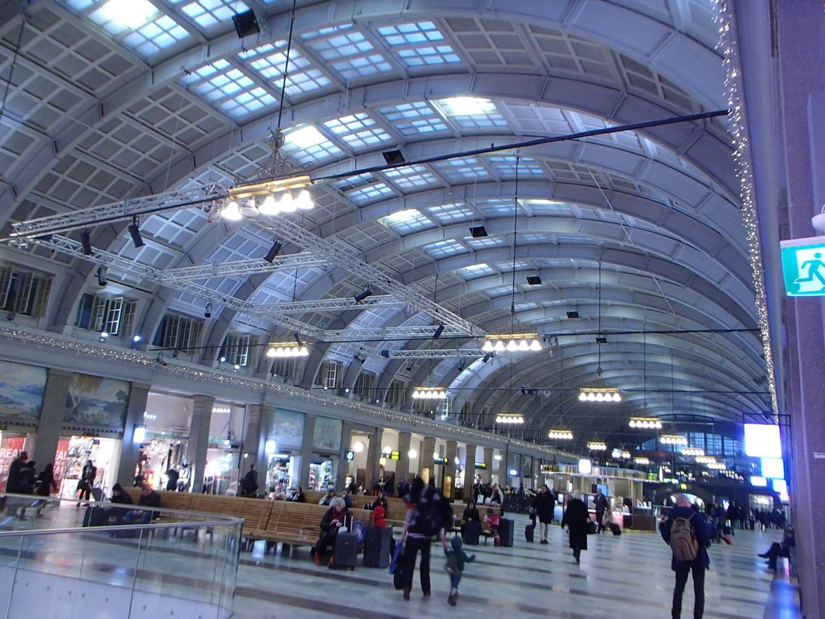 Halle des Stockholmer Hauptbahnhofs